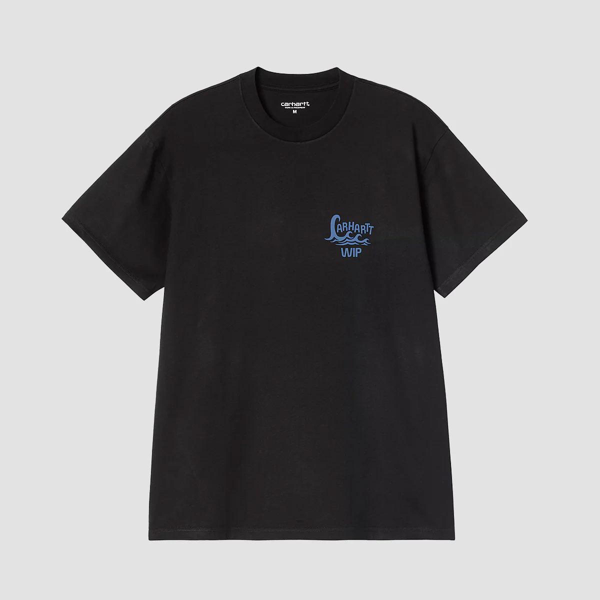 Carhartt WIP Waves T-Shirt Black - Image 2