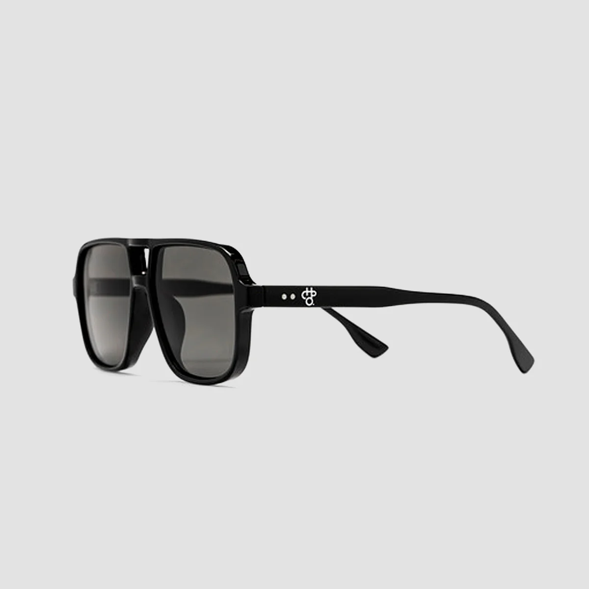 CHPO Bochum Sunglasses Shiny Black/Black - Image 2