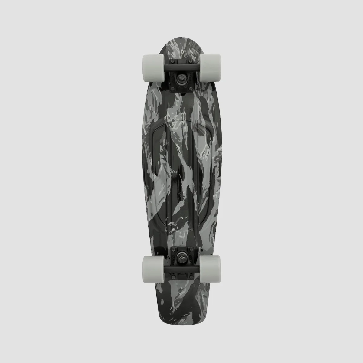 D Street Cruiser Skateboard Black Camo - 27"