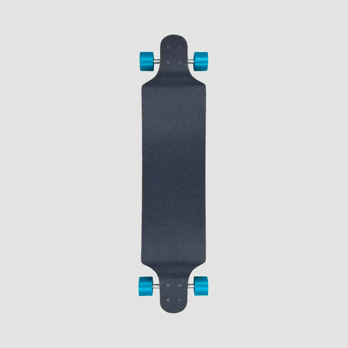 D Street Hawaiian Drop Down Longboard Skateboard Blue/Red - 38" - Image 2