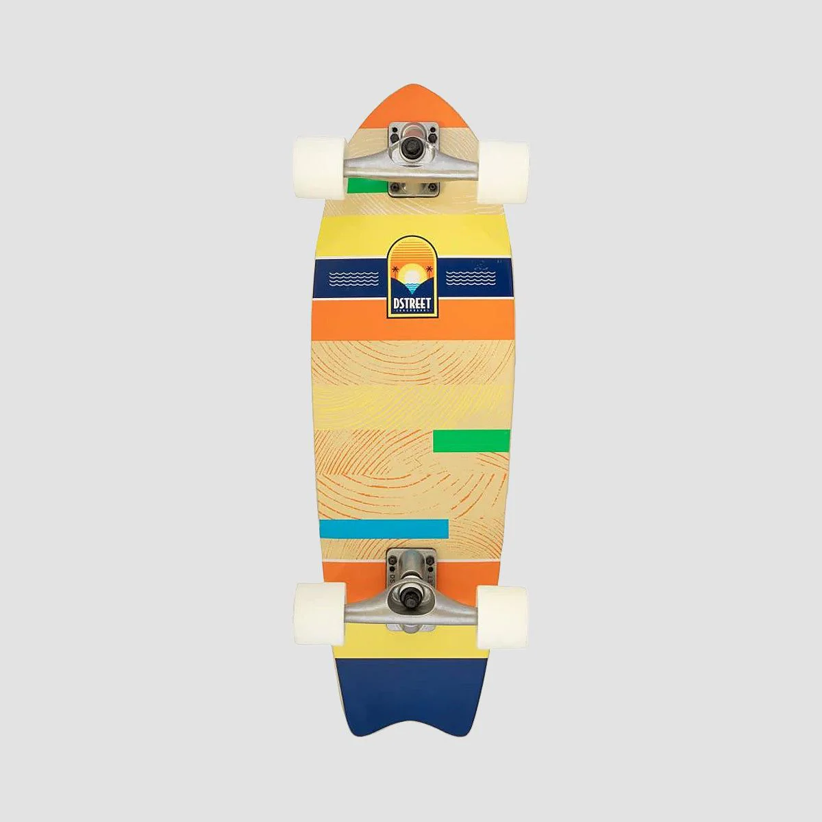 D Street Surfskate Coda Cruiser Skateboard Natural - 29"
