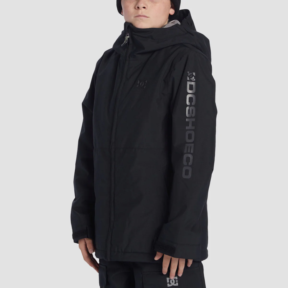 DC Basis Snow Jacket Black - Kids - Image 2
