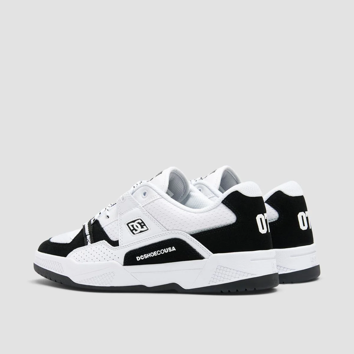 DC Construct Shoes - Black/White - Image 3