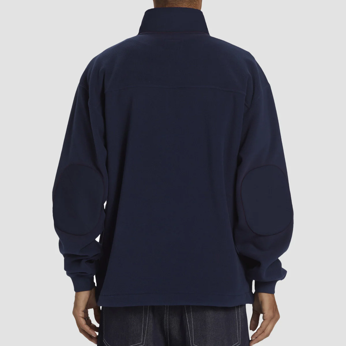 DC Cooper Mock Neck Sweatshirt Dress Blues - Image 2