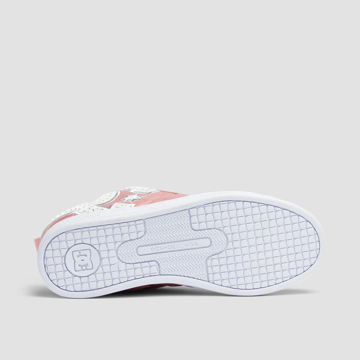 DC Court Graffik SE Shoes - Pink With Silver - Womens - Image 5