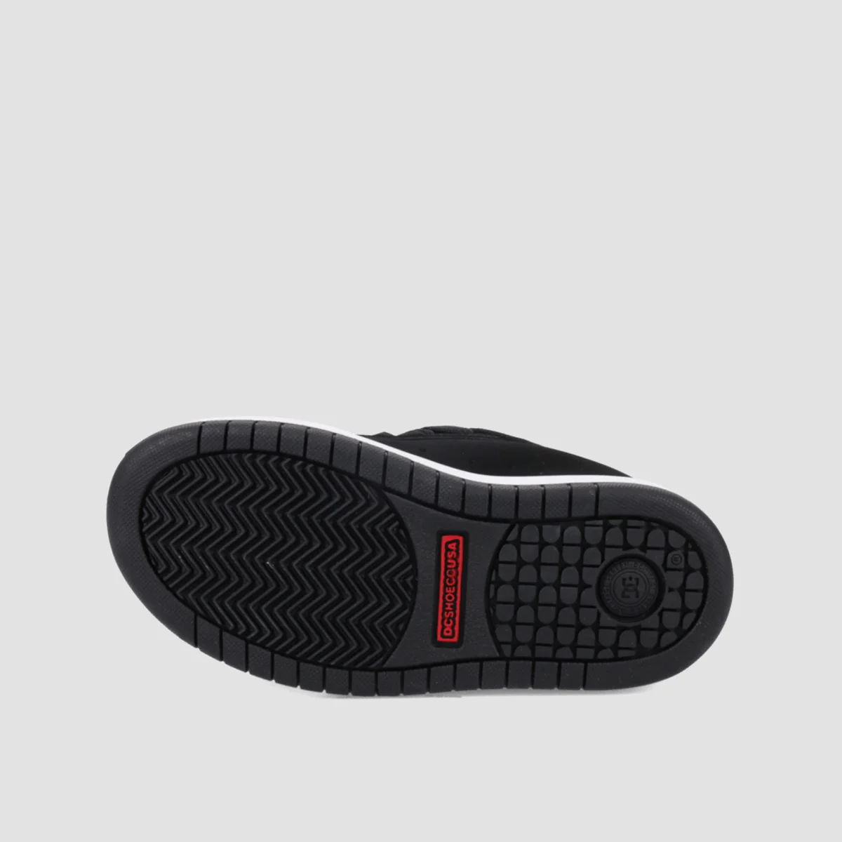 DC Court Graffik Shoes - Black/White/Red - Kids - Image 4