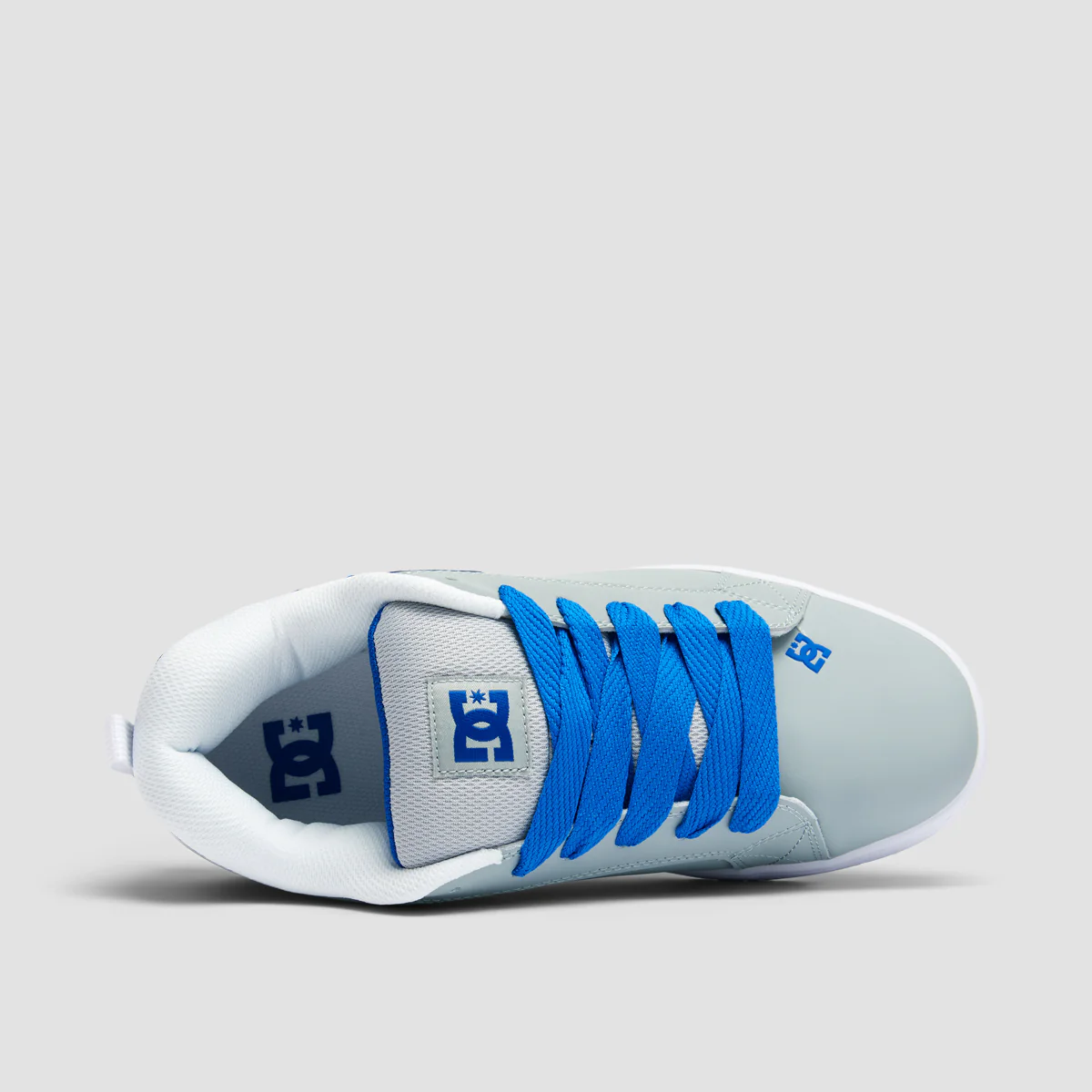 DC Court Graffik Shoes - Grey/Blue/White - Image 4