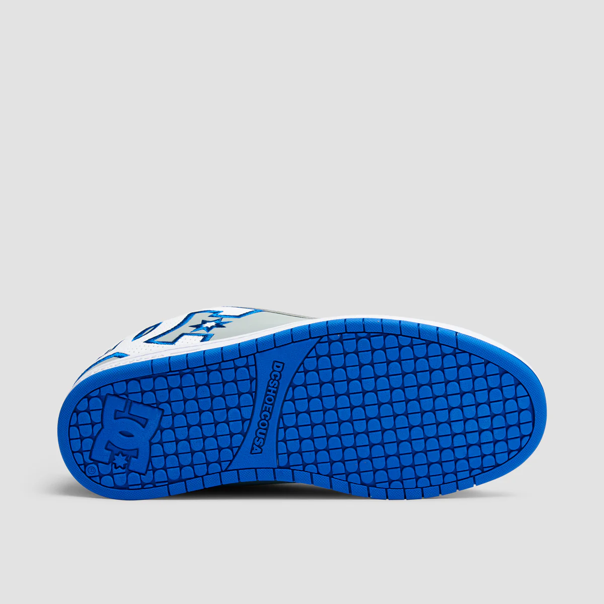 DC Court Graffik Shoes - Grey/Blue/White - Image 5