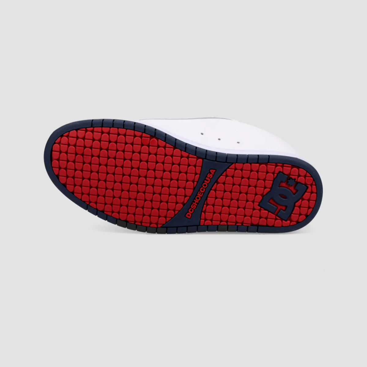DC Court Graffik Shoes - White/Navy/Red - Image 4