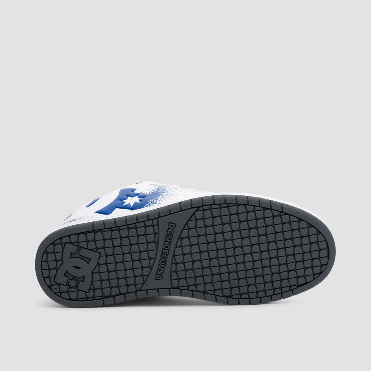 DC Court Graffik Shoes - White/Blue/Grey - Image 5