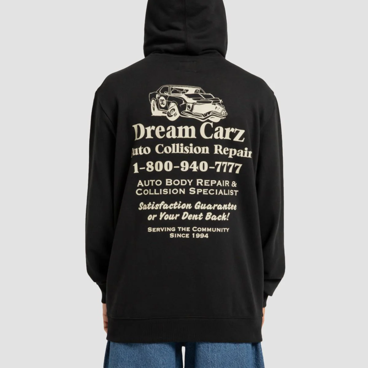 DC Fix Up Pullover Hoodie Black - Image 2