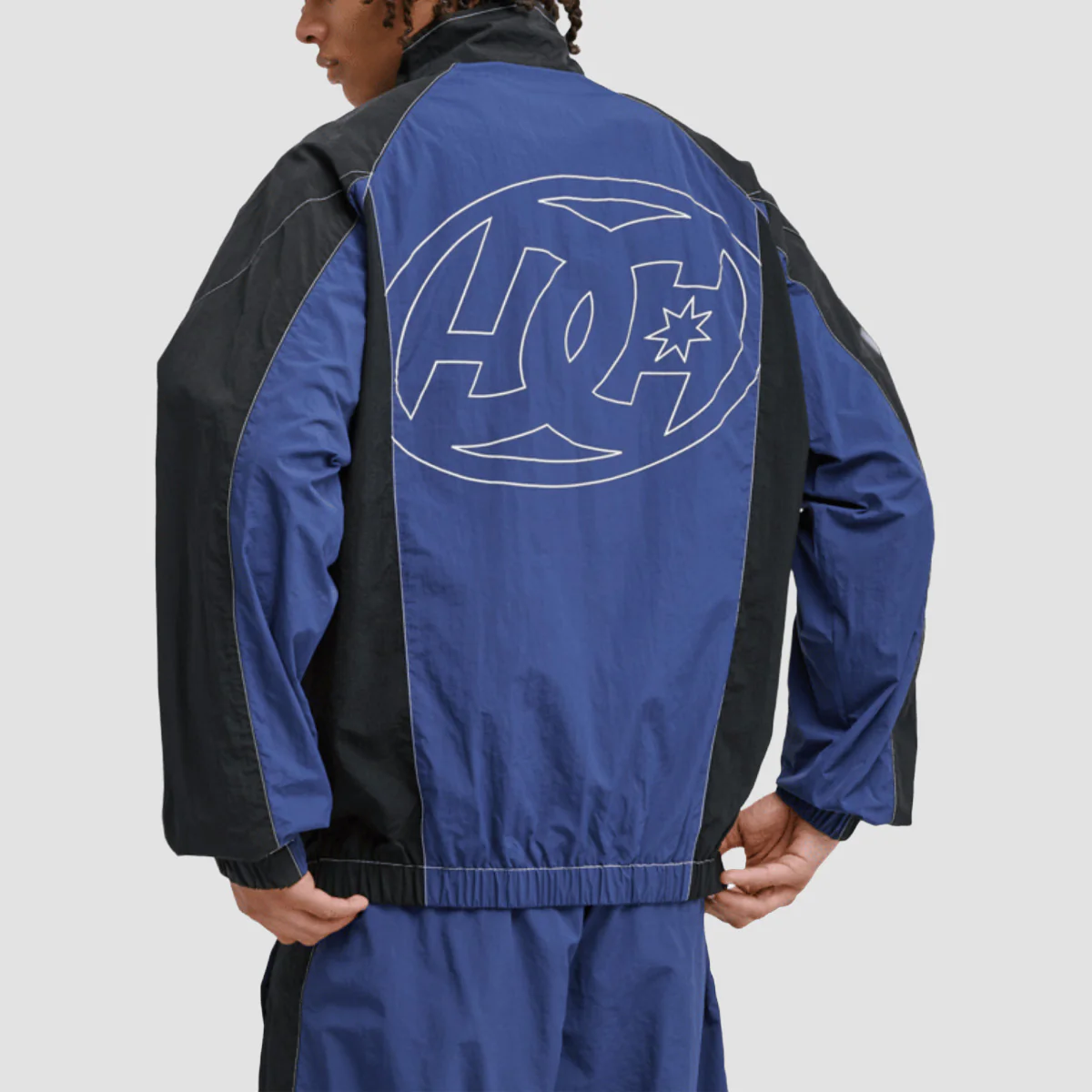DC Flow Track Jacket Estate Blue - Image 2