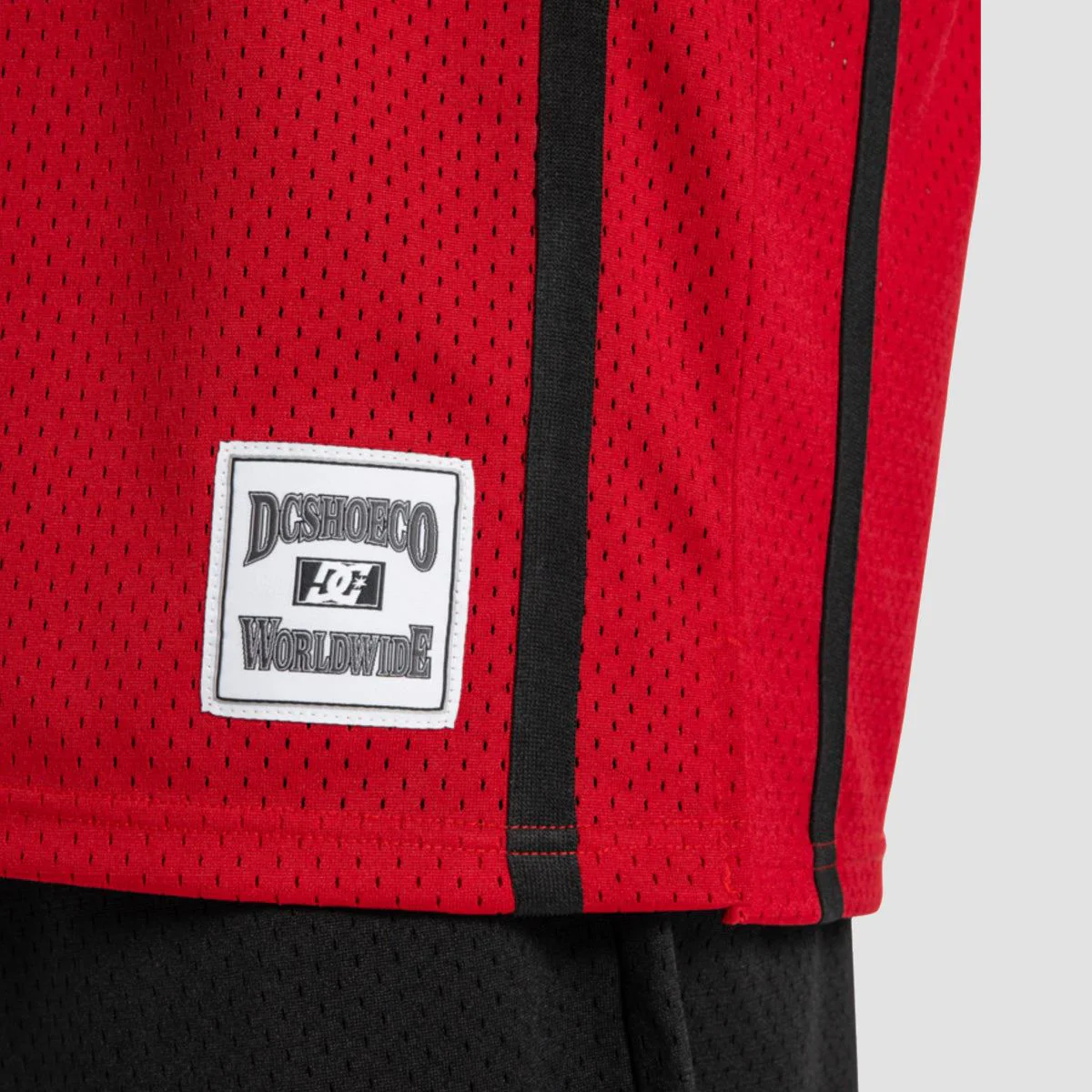 DC Hoops Basketball Jersey Vest Barbados Cherry - Image 3