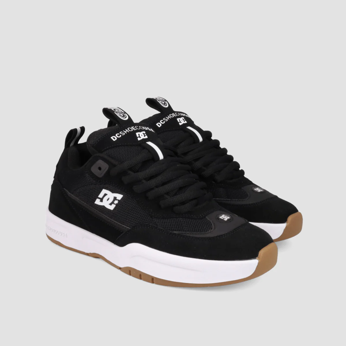 DC JS2 Shoes - Black/White/Gum - Image 2
