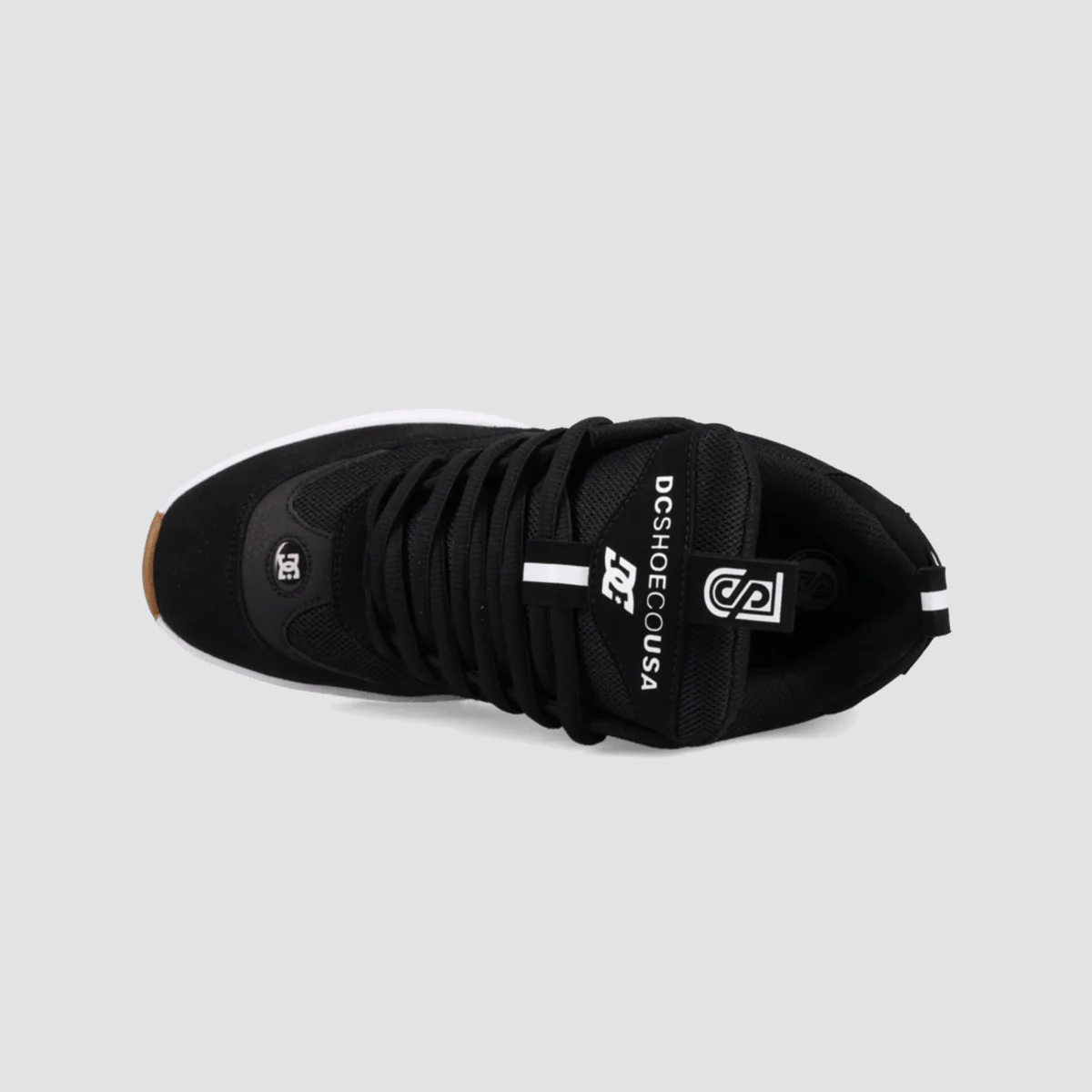 DC JS2 Shoes - Black/White/Gum - Image 3