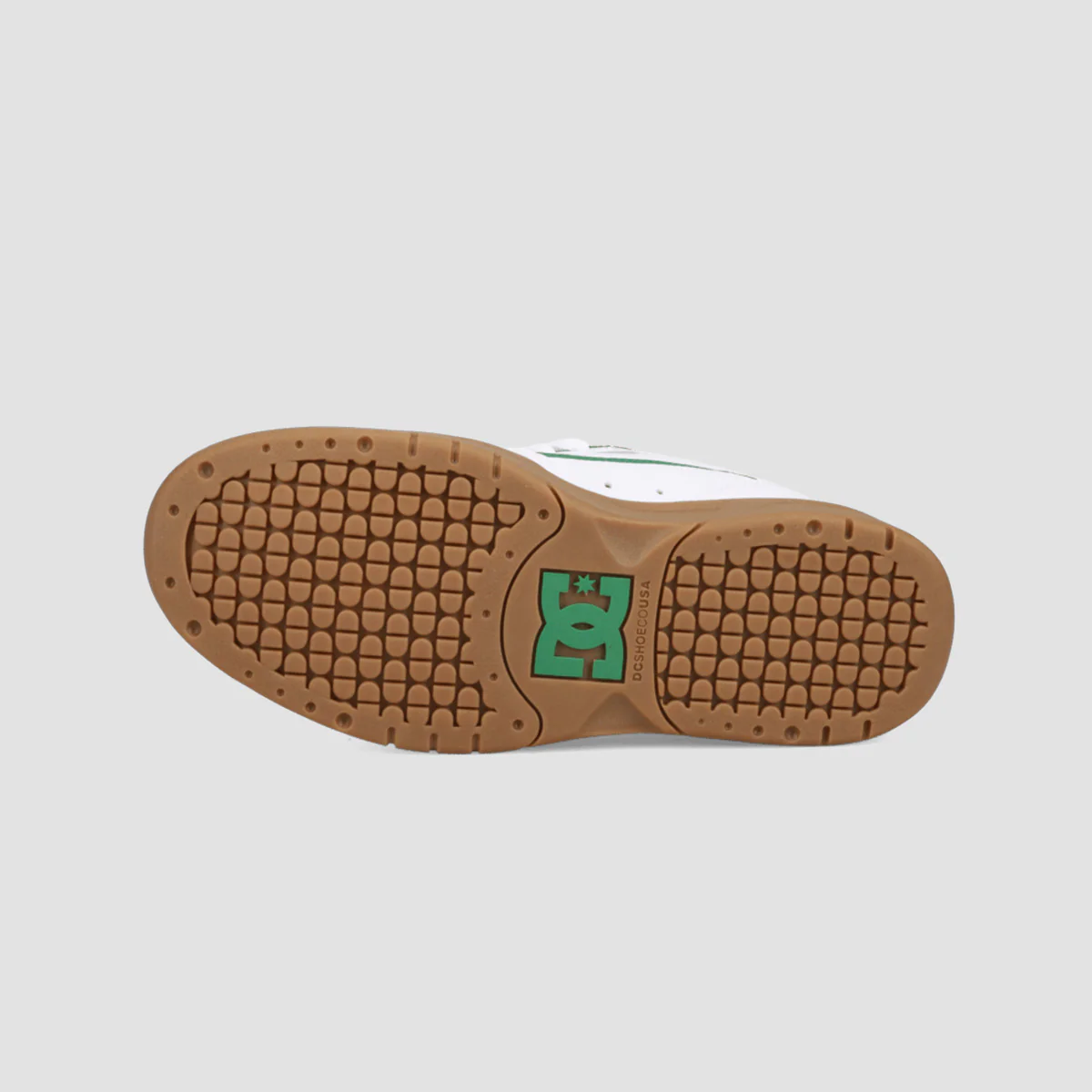 DC JS2 Shoes - White/Green/Gum - Image 4