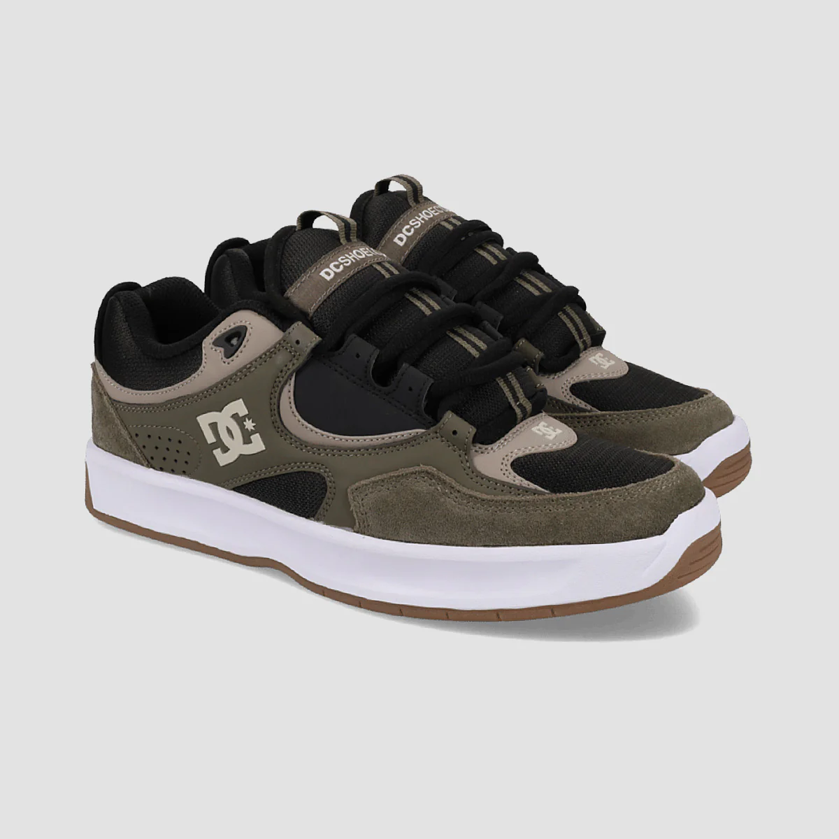DC Kalynx Zero S Shoes - Olive/Dark Grey/Taupe - Image 2