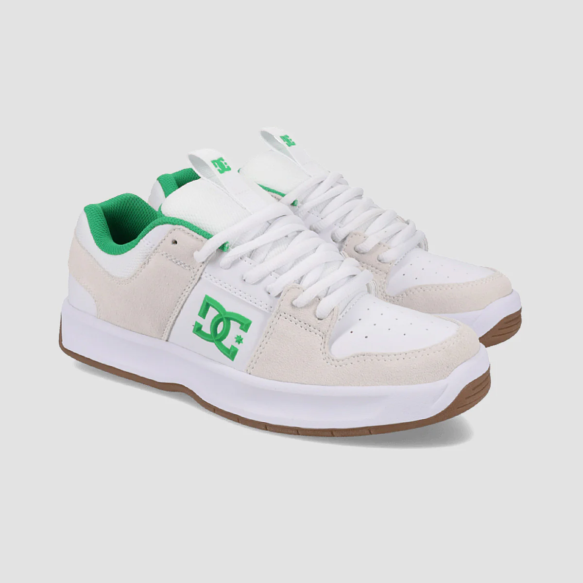 DC Lynx Zero Shoes - White/Green/Gum - Image 2