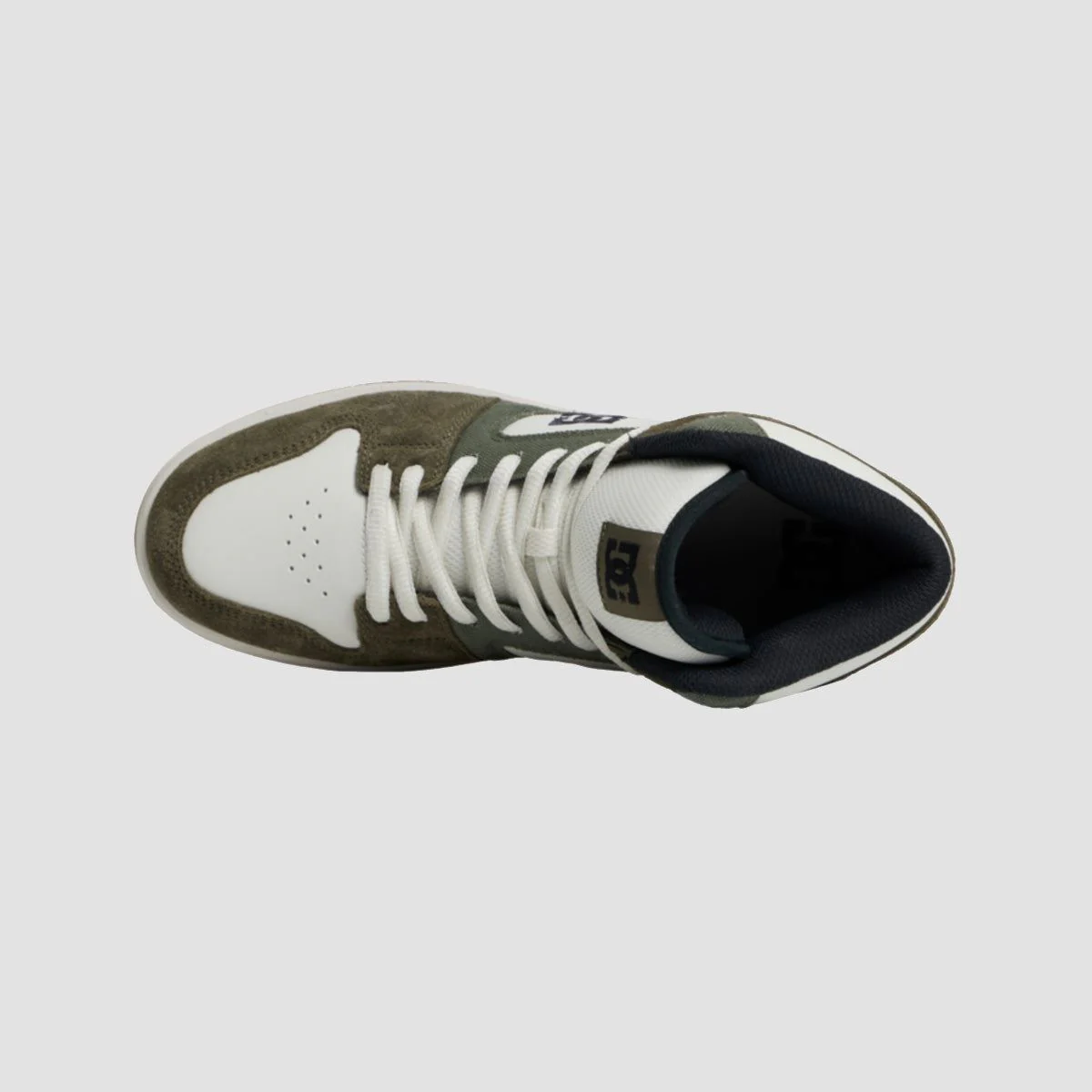 DC Manteca 4 High Top Shoes - Green/Grey/White - Image 2