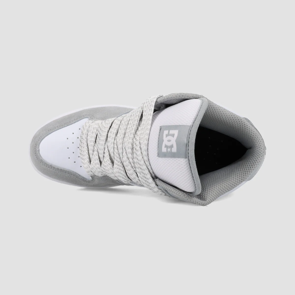 DC Manteca 4 Mid-Top Shoes - Grey/White - Womens - Image 2