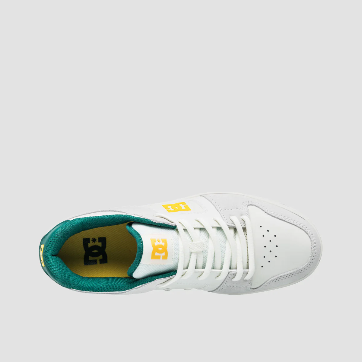 DC Manteca 4 S Shoes - Off White/Dark Green - Image 2
