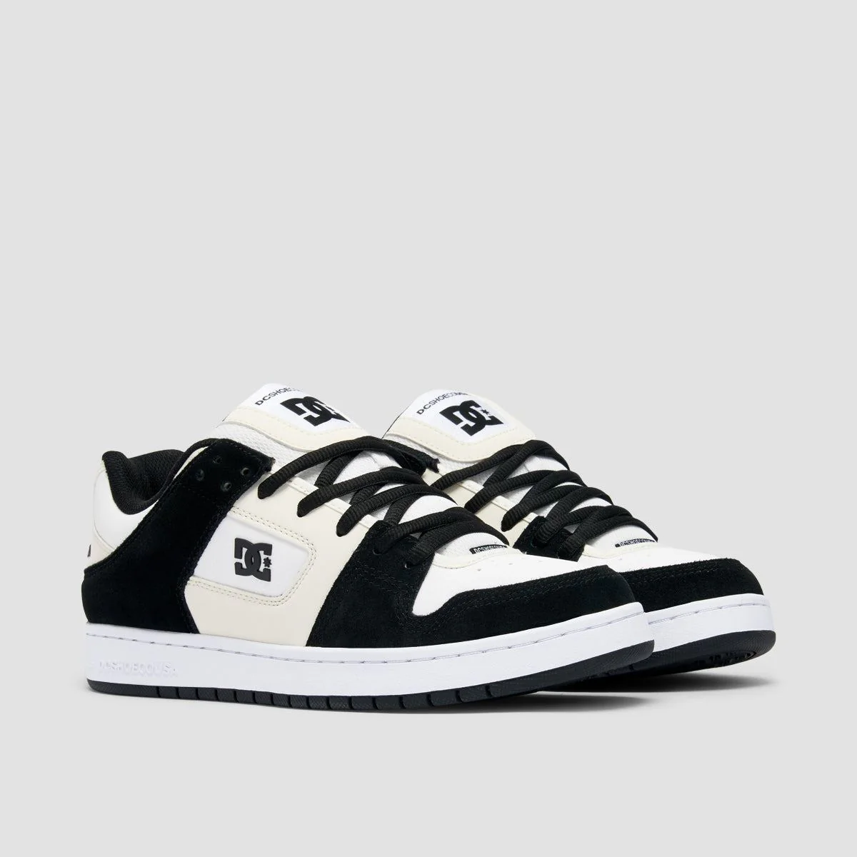 DC Manteca SE Shoes - White/Grey/Black - Image 2