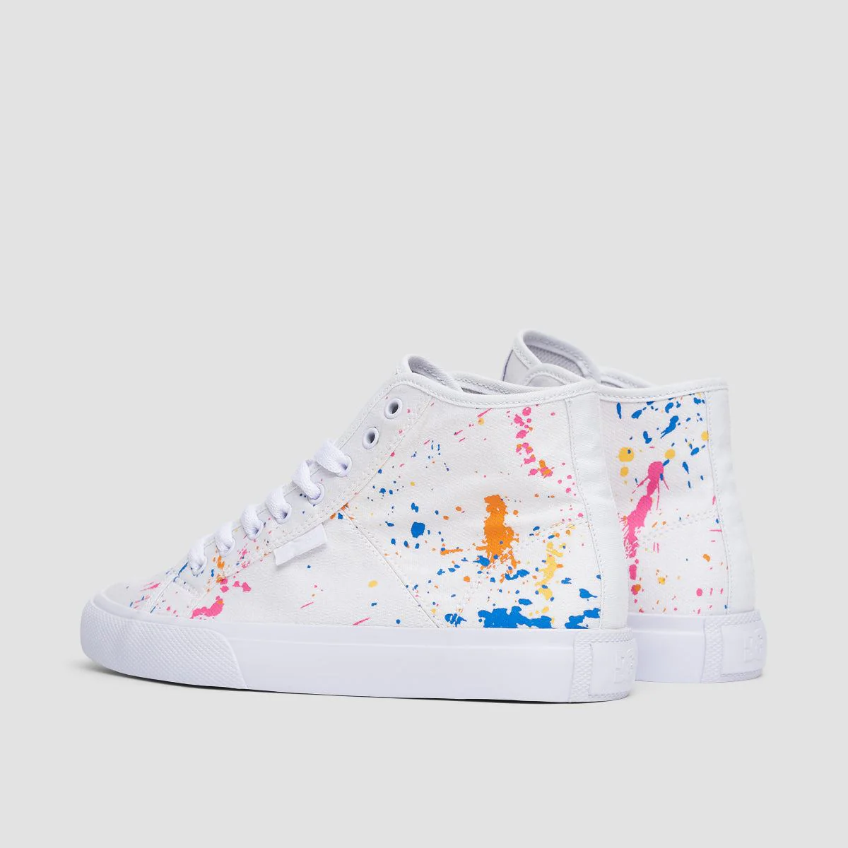 DC Manual Hi TXSE Shoes - White/Splatter - Womens - Image 3