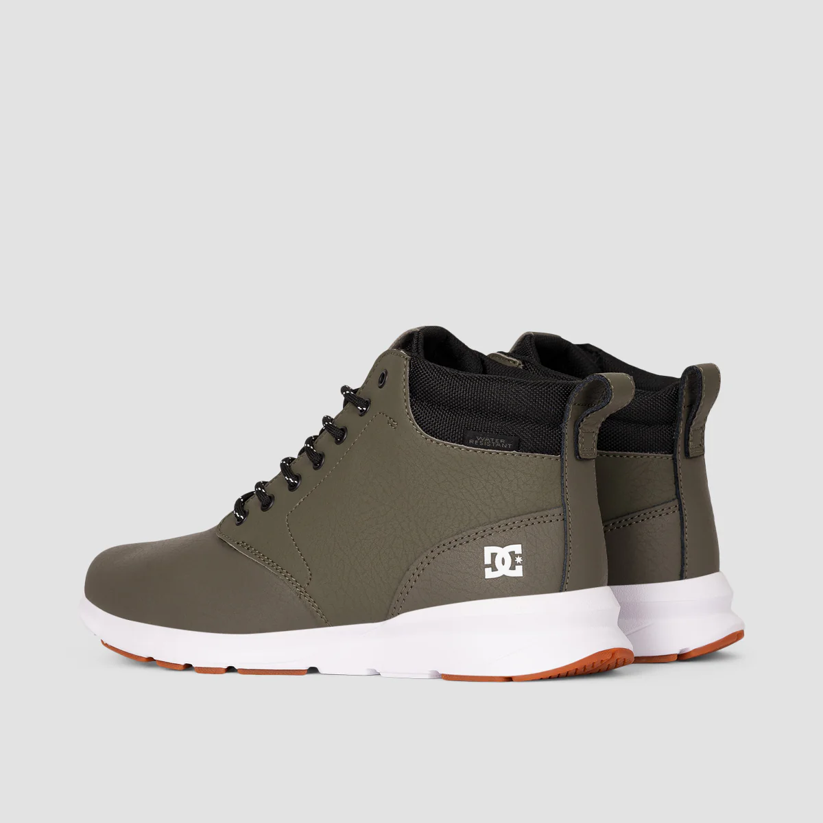 DC Mason 2 Boots Olive/White - Image 3