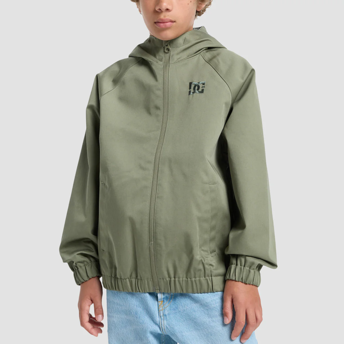 DC Navigator Light Jacket Deep Lichen Green - Kids