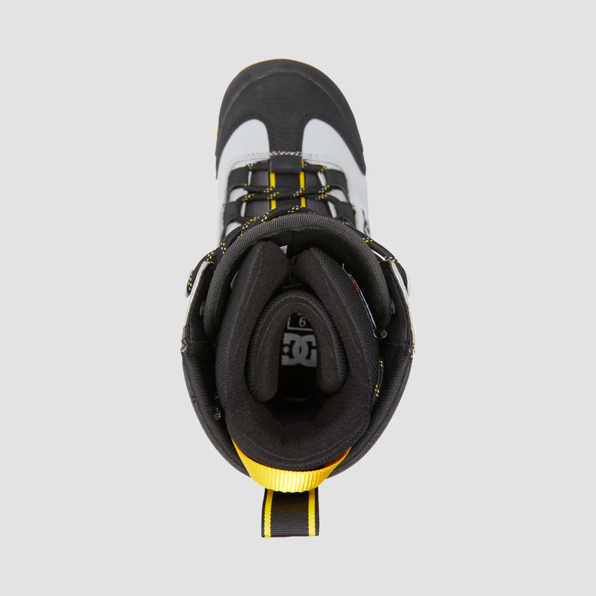 DC Premier Hybrid BOA Snowboard Boots Black/Grey/Yellow - Image 5