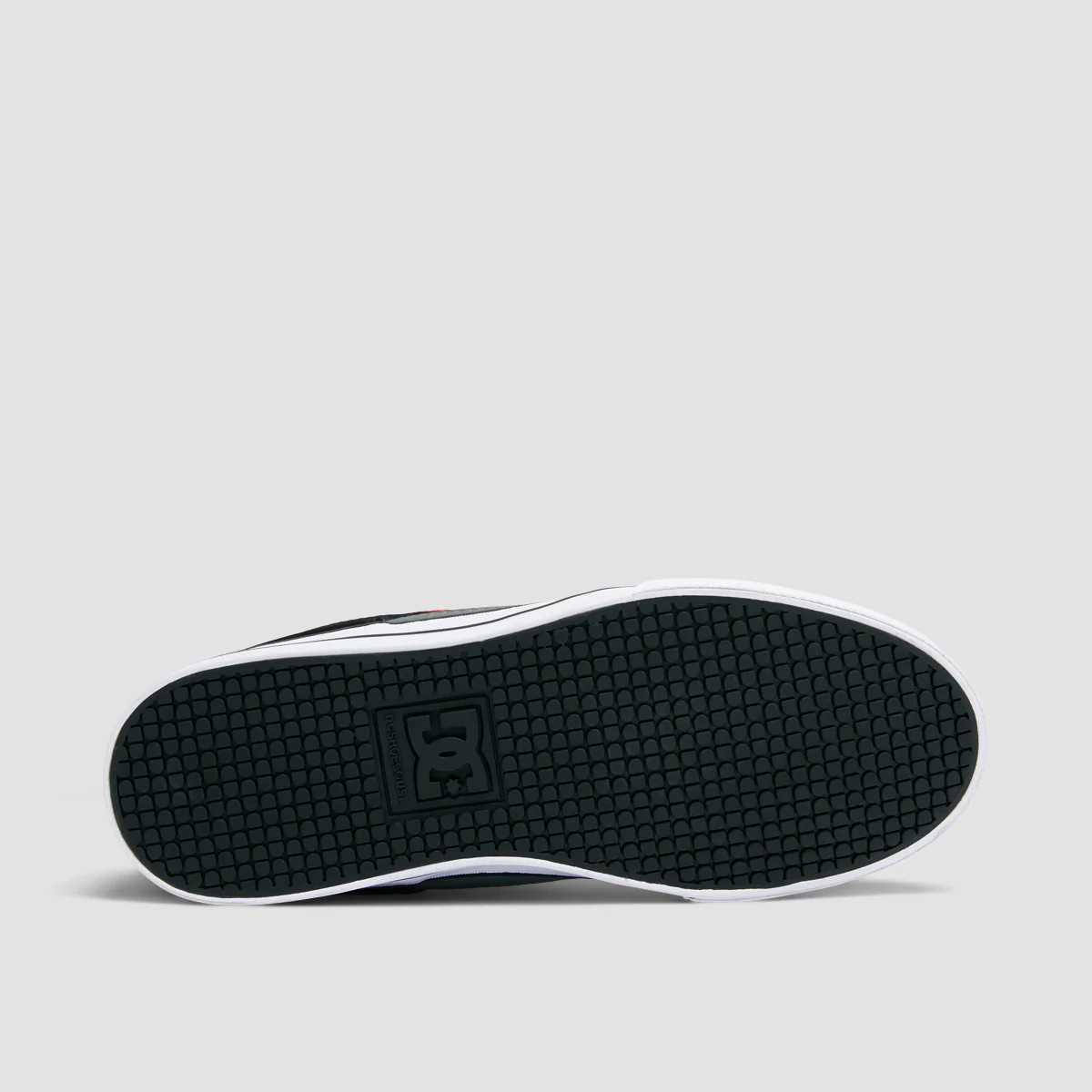DC Pure Elastic Shoes - Red/Heather Grey - Kids - Image 5