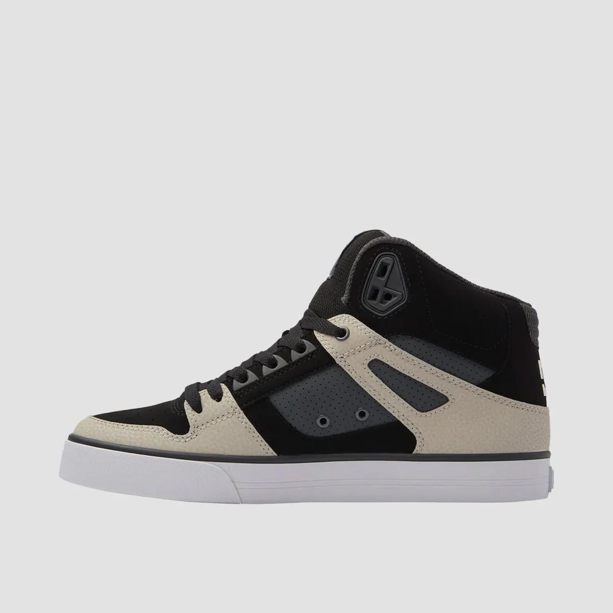 DC Pure HT WC High Top Shoes - Black/Grey/Brown - Image 3