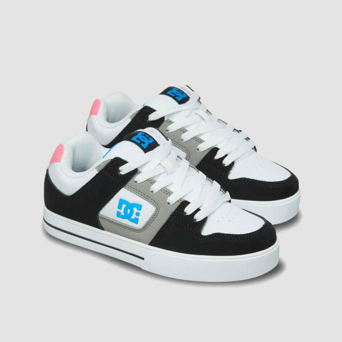 DC Pure Shoes - Black/Pink/Blue - Womens - Image 2