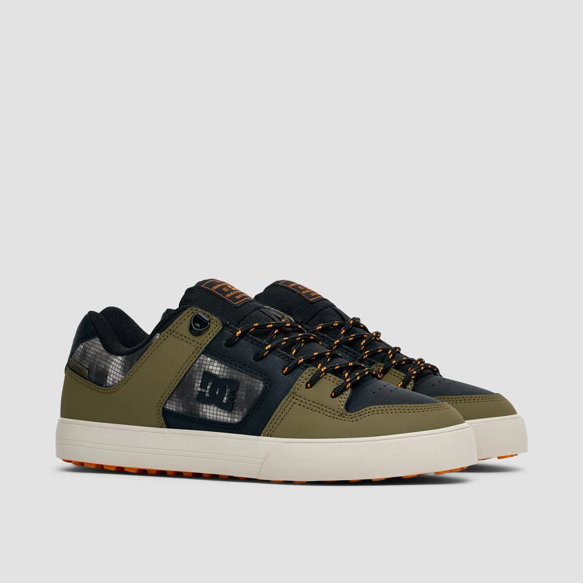 DC Pure WNT Shoes - Black/Olive Night - Image 2