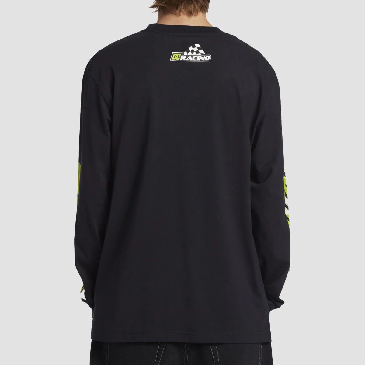 DC Shoe Co Racing Longsleeve T-Shirt Black - Image 2