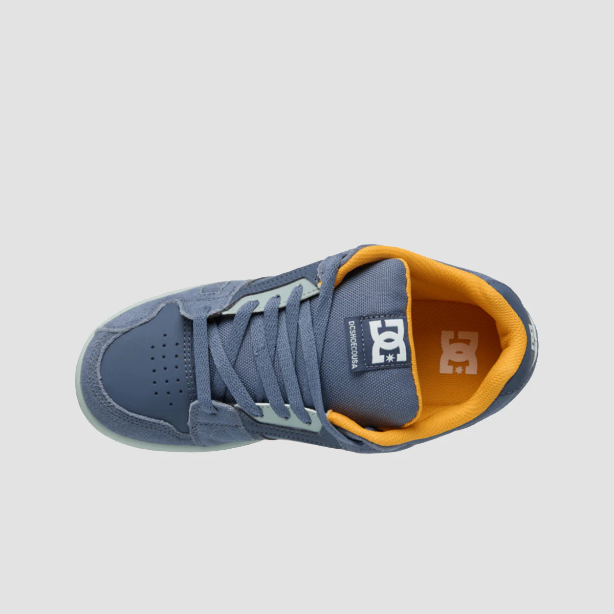 DC Stag Shoes - Navy/Grey/Orange - Kids - Image 3