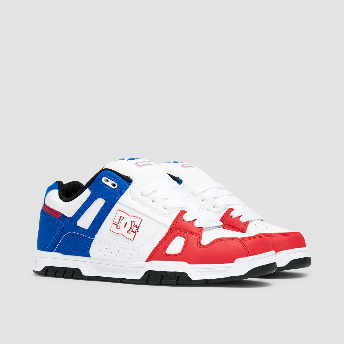 DC Stag Shoes - Red/White/Blue - Image 2