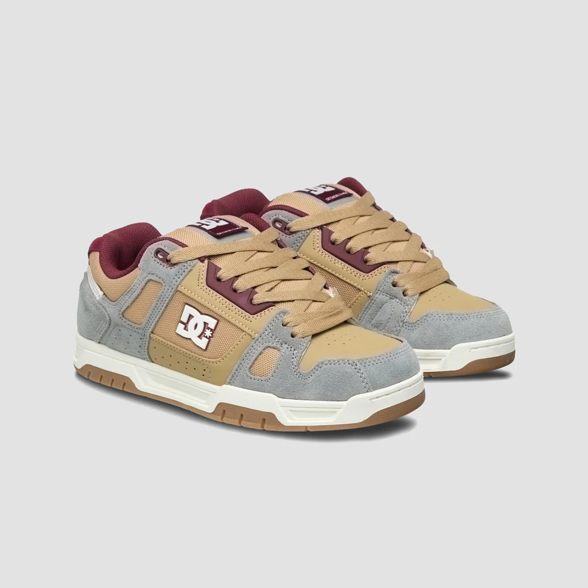 DC Stag Shoes - Tan/Offwhite - Image 2