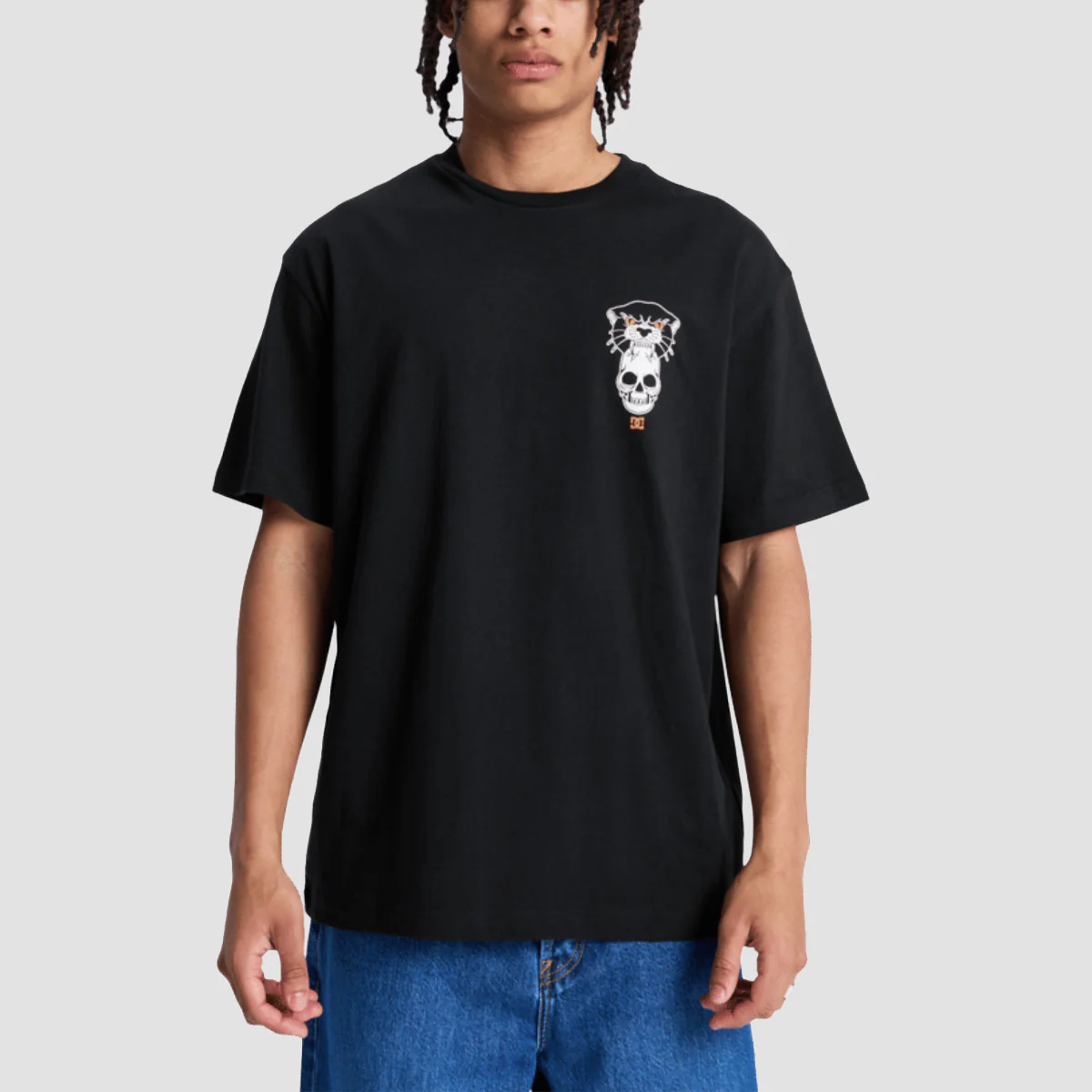 DC Tiger Bite T-Shirt Black - Image 2