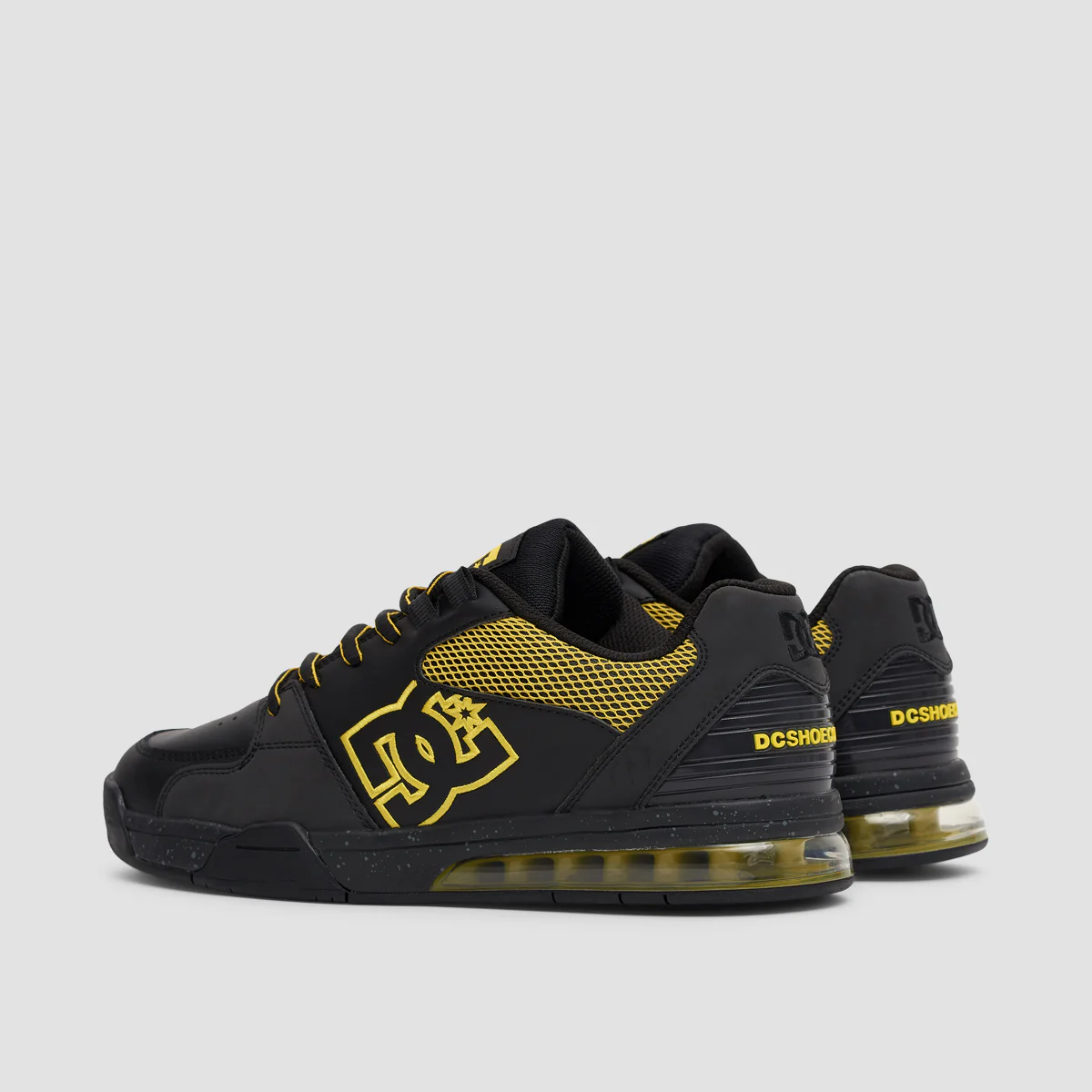DC Versatile LE Shoes - Black/Yellow - Image 3