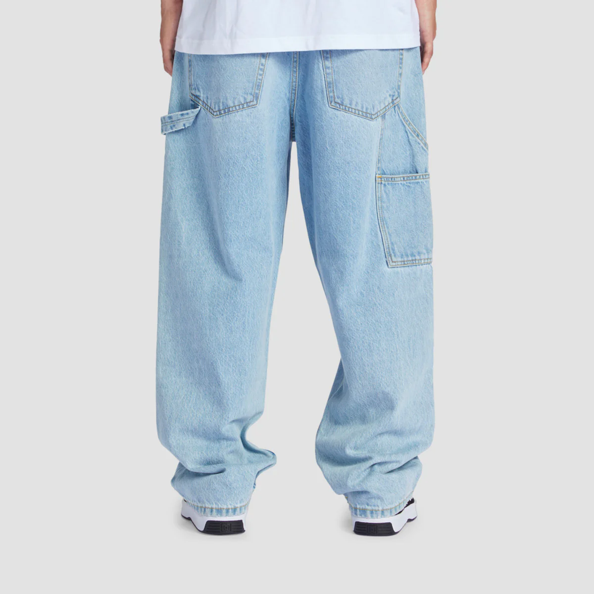 DC Worker Baggy Fit Carpenter Jeans Indigo Light - Image 3