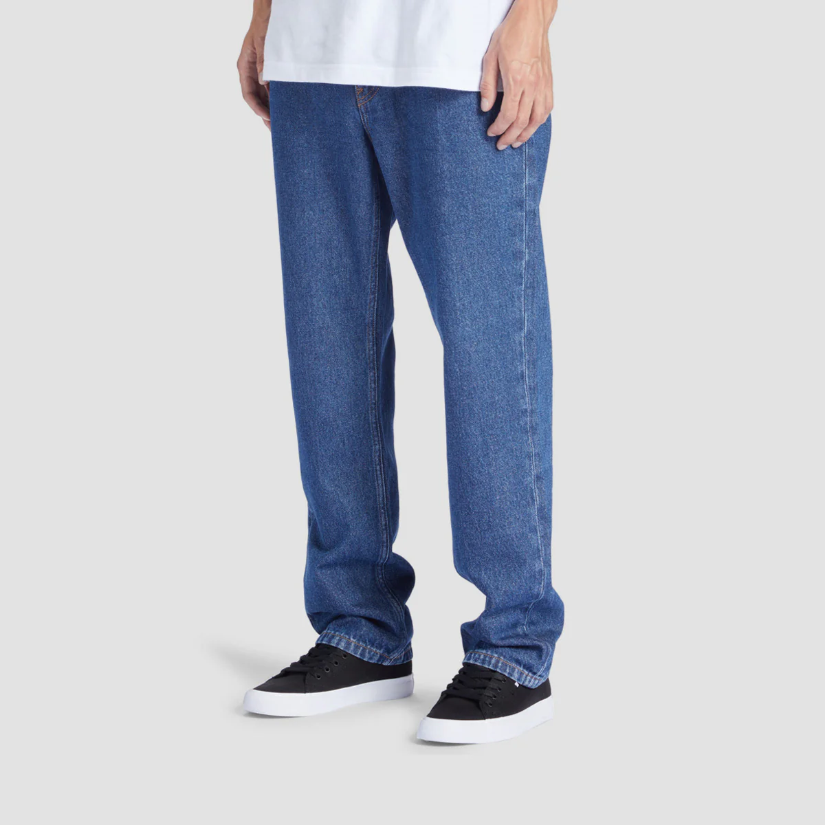 DC Worker Straight Fits Jeans Indigo Dark - Image 2