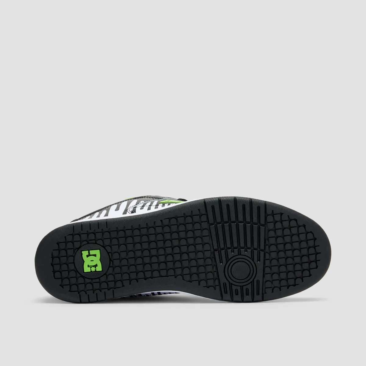 DC X Ken Block 43 Manteca 4 Shoes - Black/White/Green - Image 4