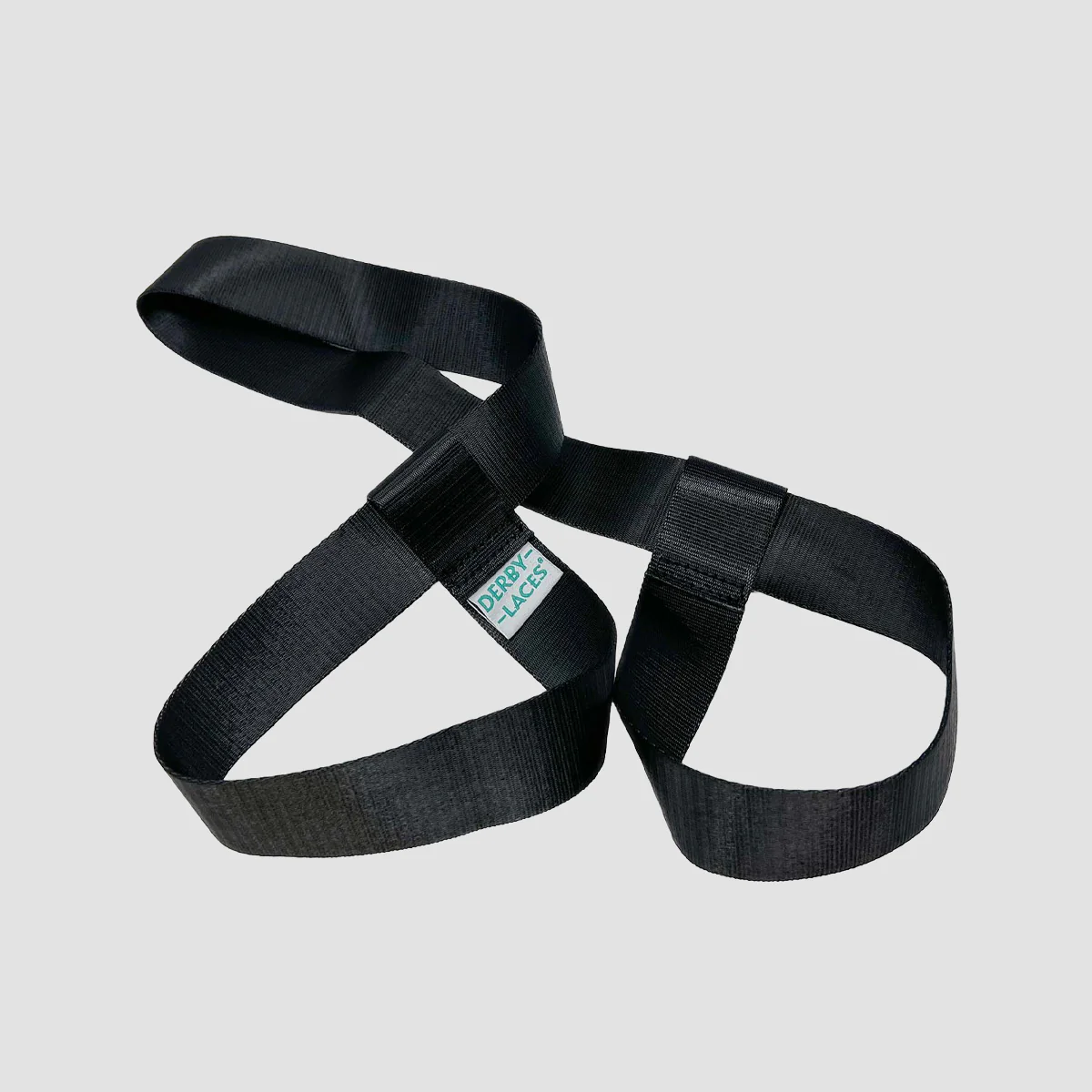 Derby Laces Skate Strap - Gear Leash Black 137cm