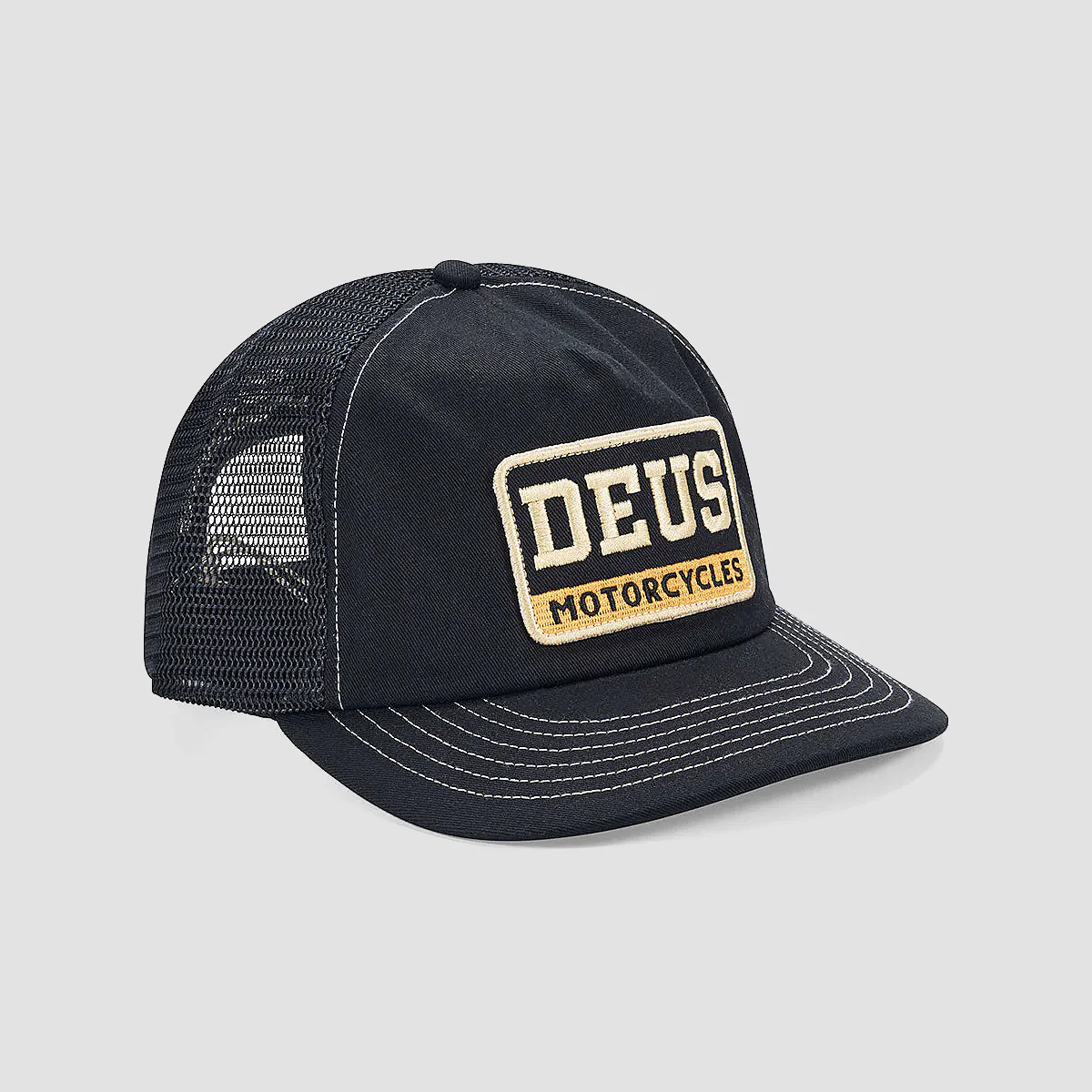 Deus Malden Trucker Cap Black