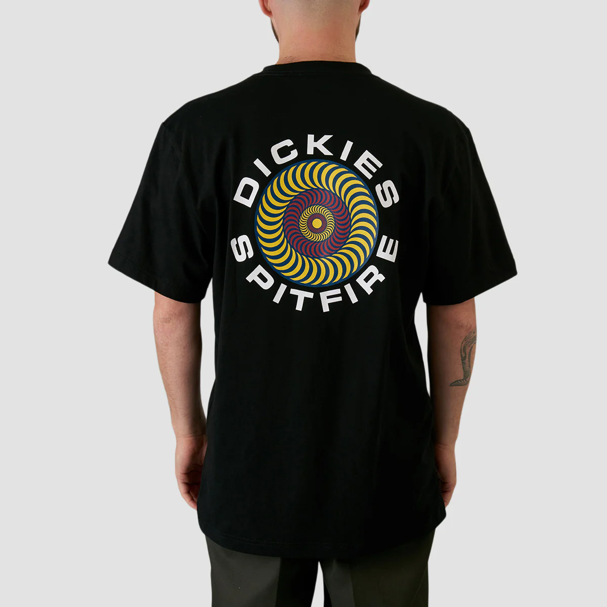 Dickies X Spitfire T-Shirt Black - Image 2