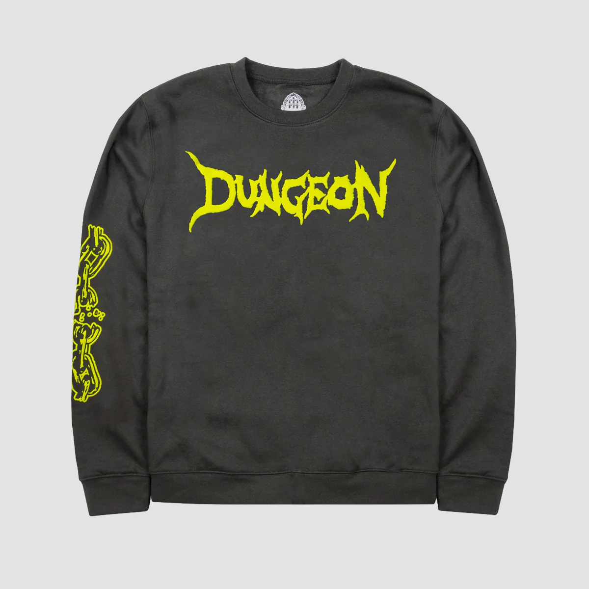 Dungeon Break The Chain Crew Sweatshirt Charcoal
