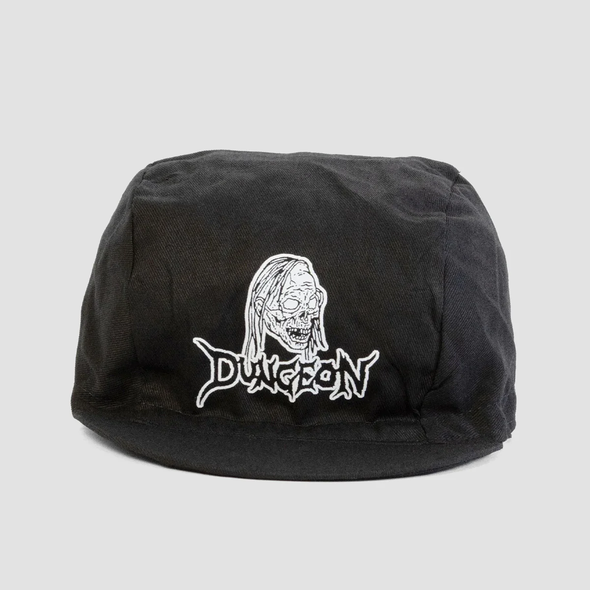 Dungeon Severed Head Cycling Cap Black/White - Image 2