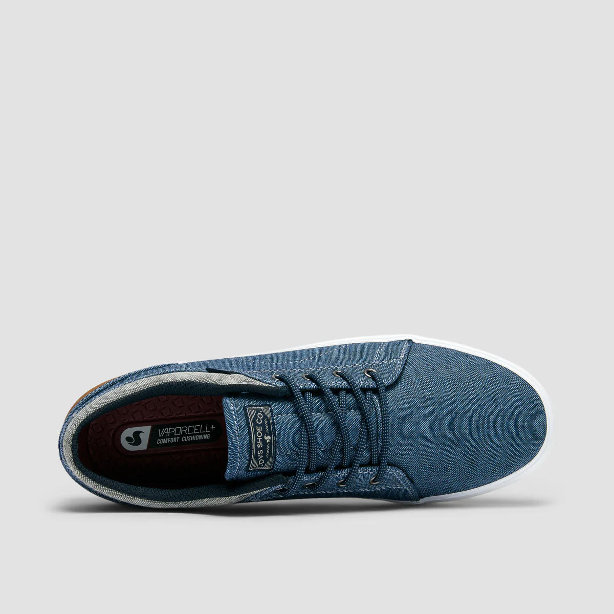 DVS Aversa+ Shoes - Dark Navy/Charcoal/Brown Textile - Image 4