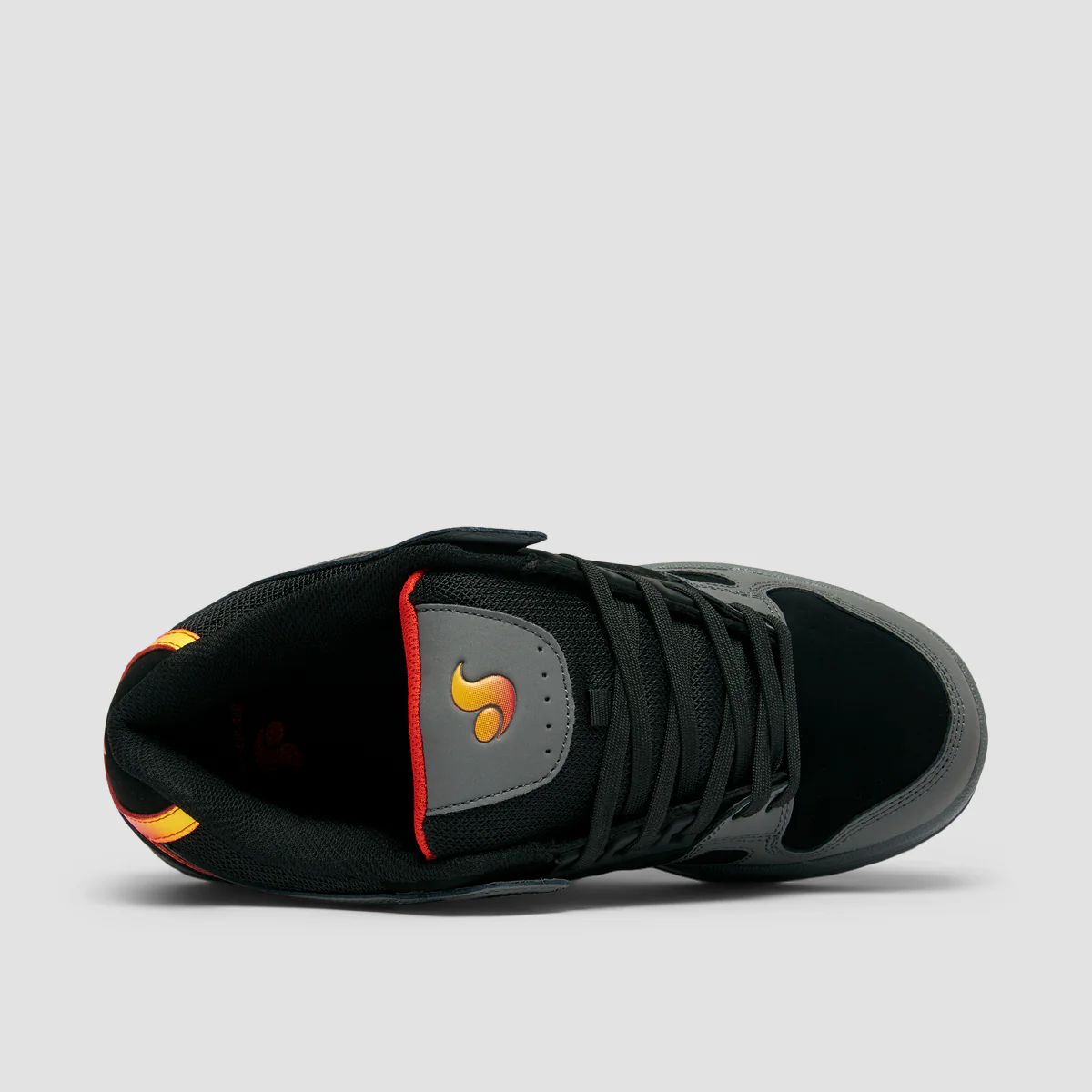 DVS Celsius Shoes - Charcoal/Black/Red Nubuck - Image 4